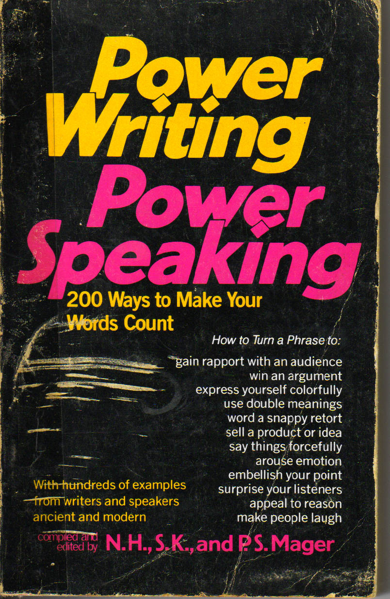 Power Writing  Power Speaking