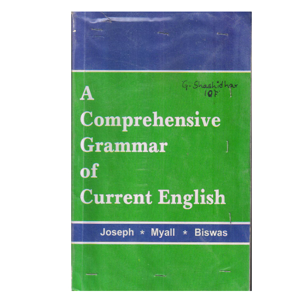 A Comprehensive Grammar of Current English book at Best Book Centre.