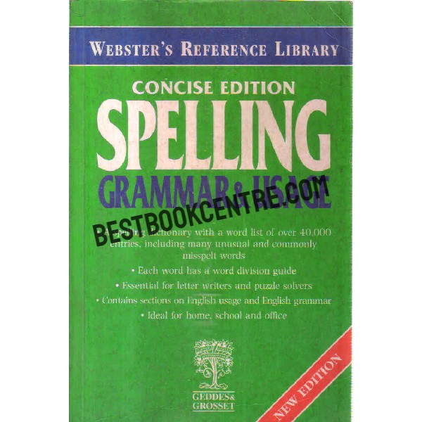 concise edition spelling grammar and usage