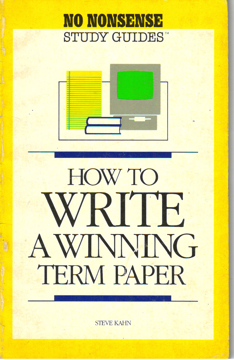 How to write a winning term paper