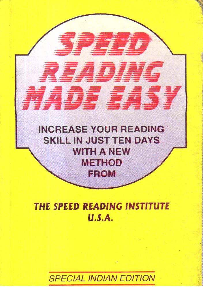 Speed Reading Made Easy