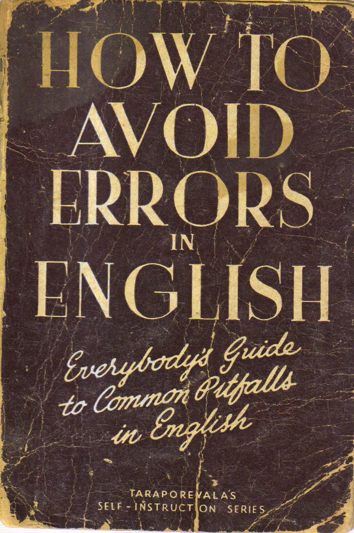 How to Avoid Errors in English.