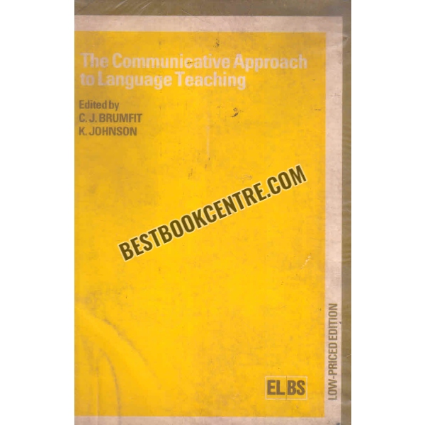 The Communicative approach to language teaching ELBS