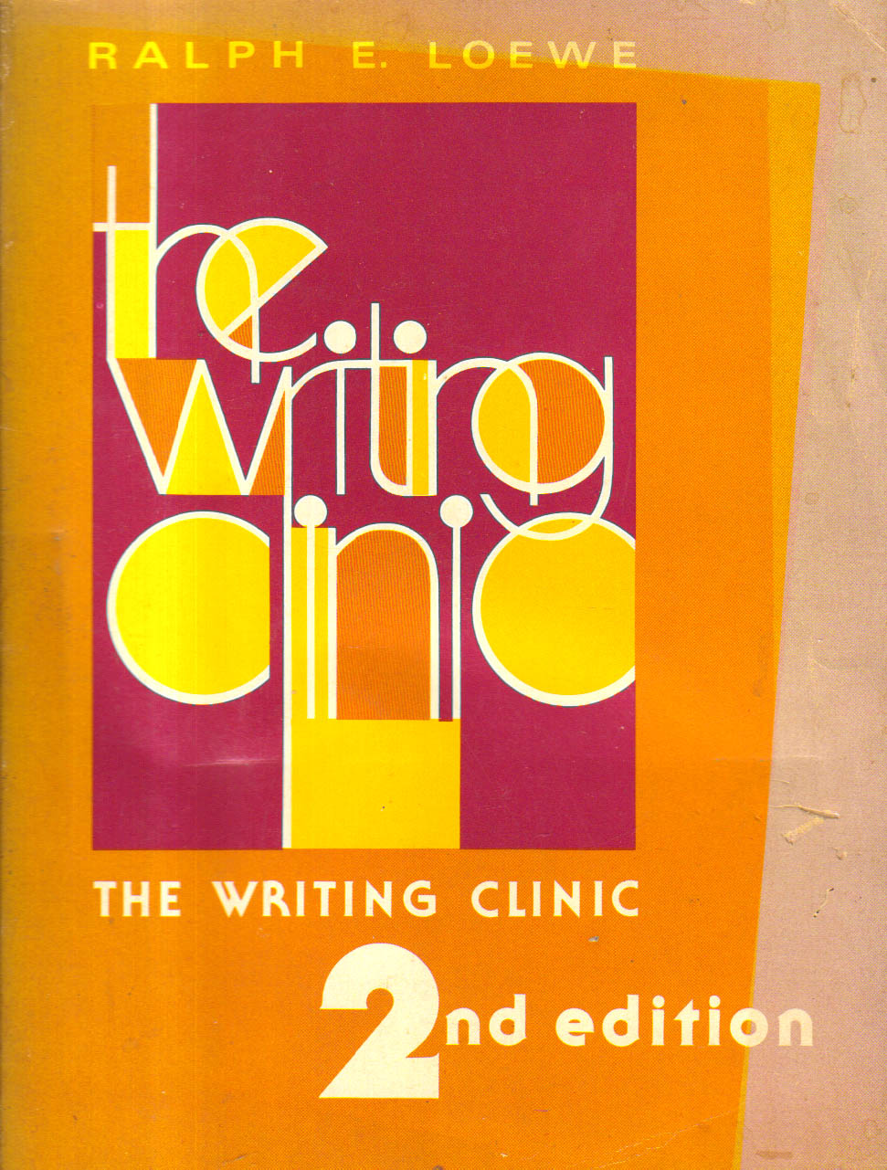 The Writing Clinic. 2edition.