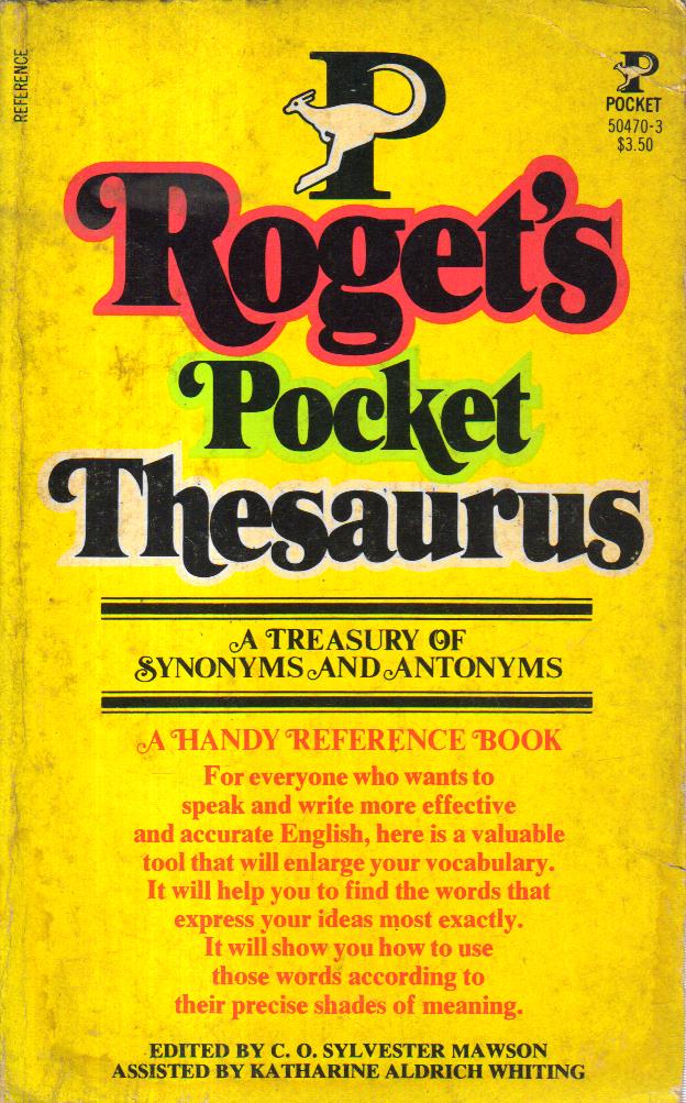 Pocket Thesaurus.