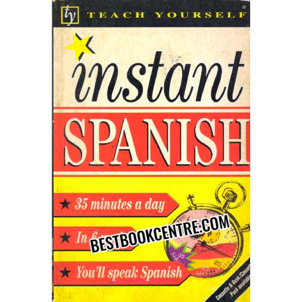 Instant Spanish Teach Yourself 