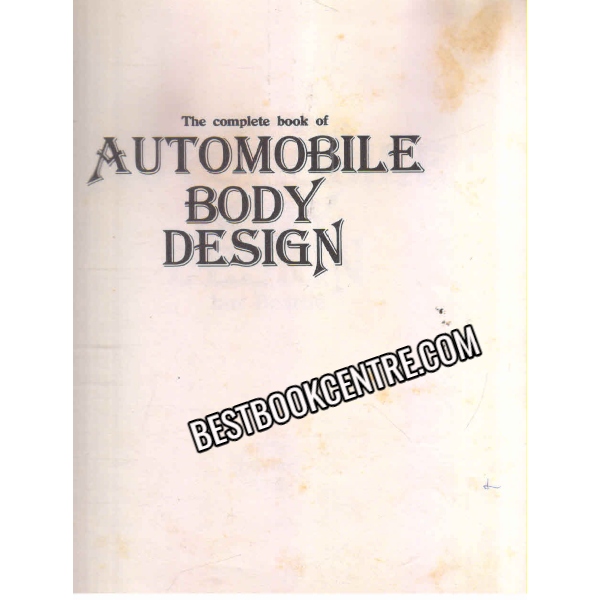 THE COMPLETE BOOK OF AUTOMOBILE  BODY DESIGN  (car)