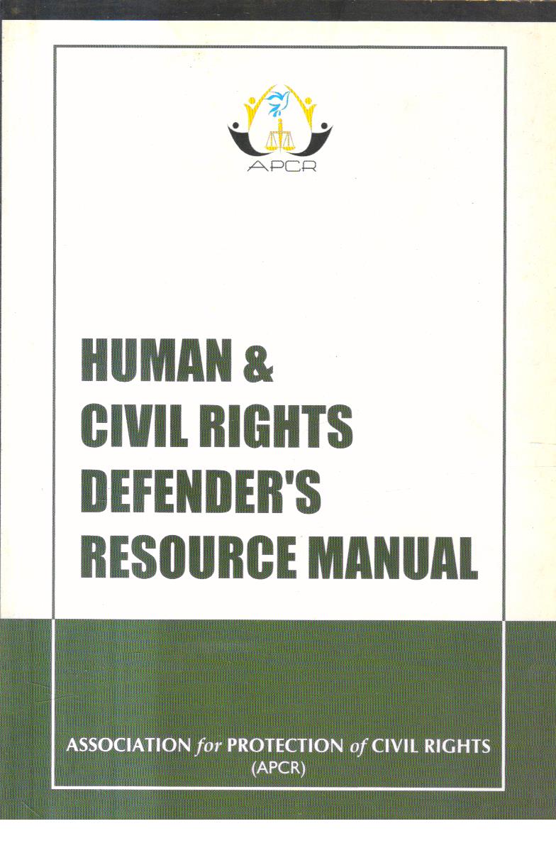 Human and  Civil Rights Defenders Resource Manual