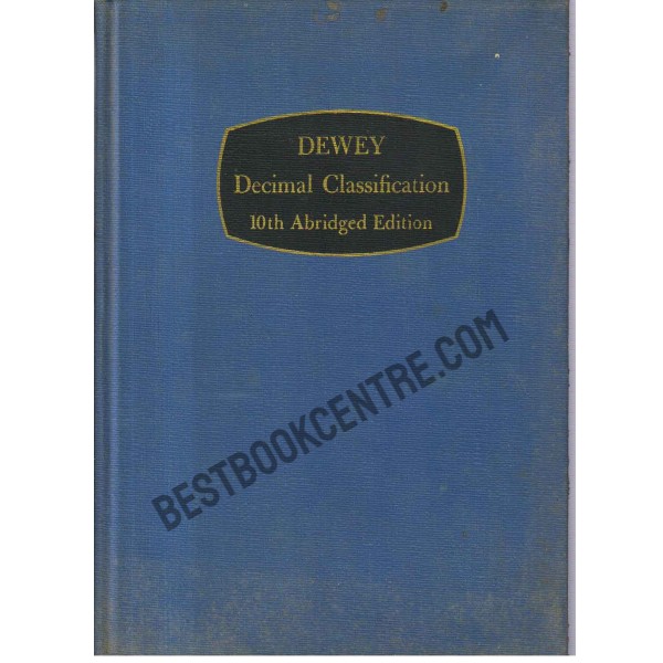 Dewey Decimal Classification
