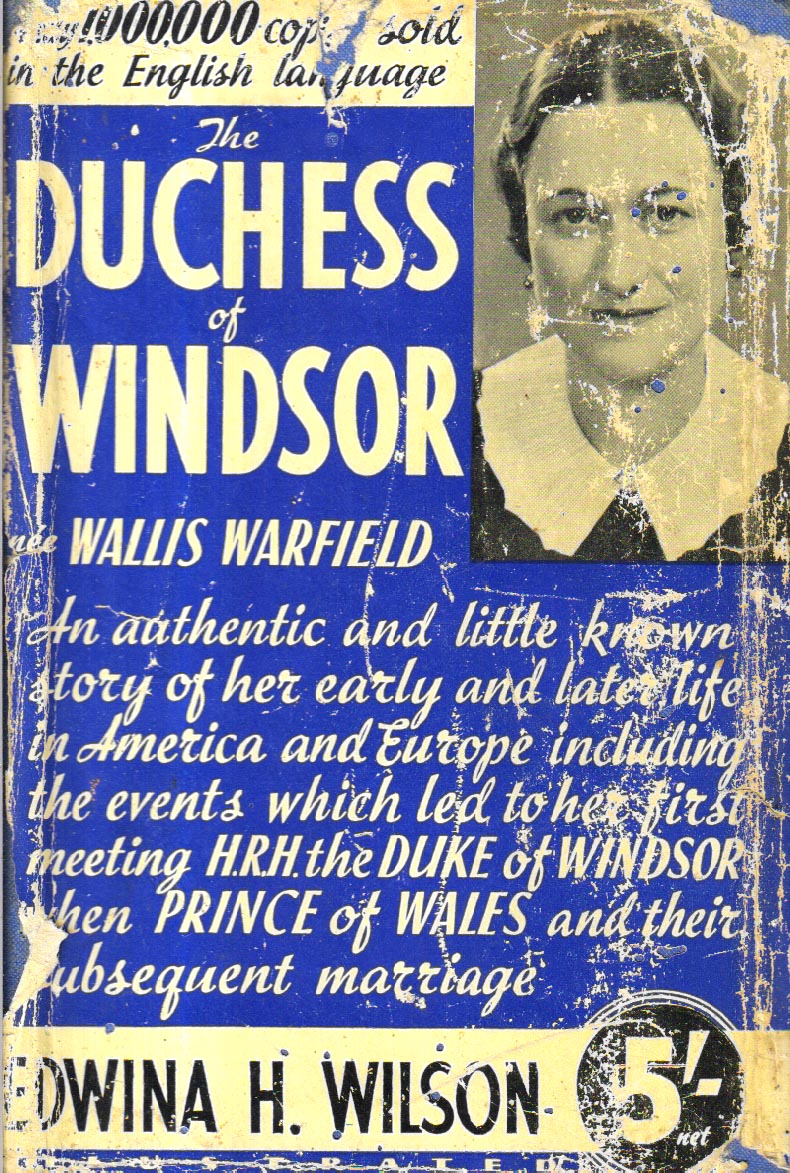 The duchess of Windsor 