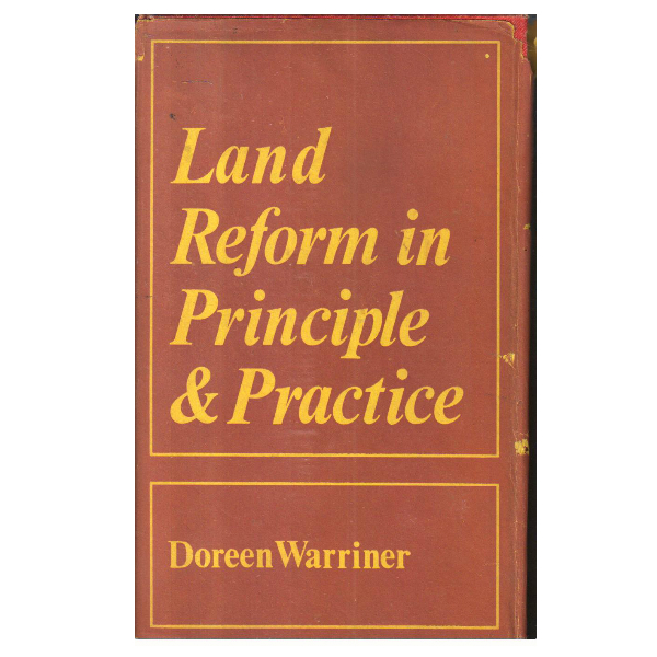 Land Reform in Principle and Practice 1st edition