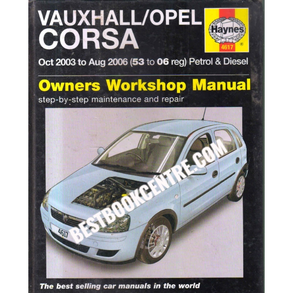 vauxhall opel corsa owners workshop manual car