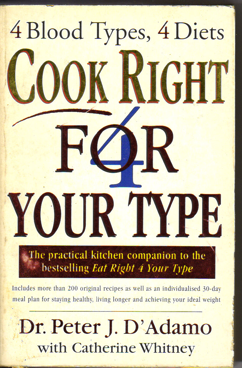 Cook Right for Your Type
