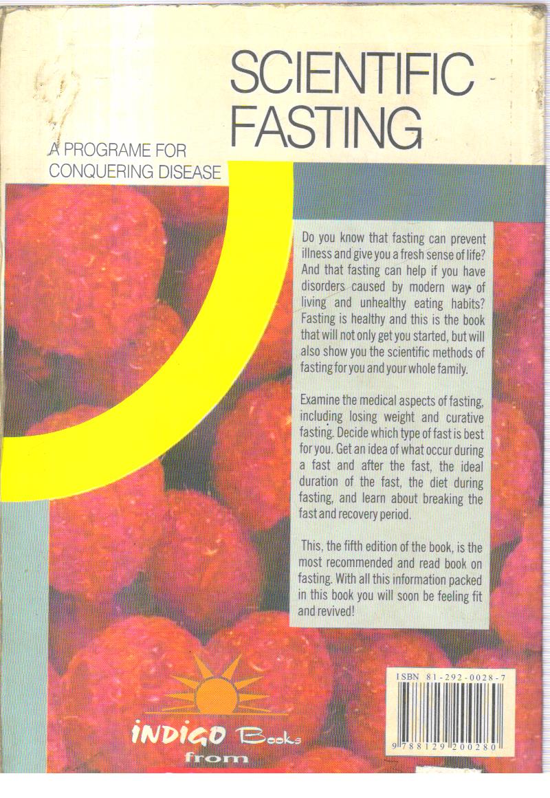 Scientific Fasting 1st edition