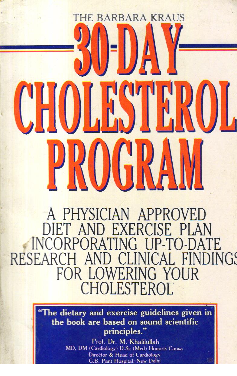 30 Day Cholesterol Program.