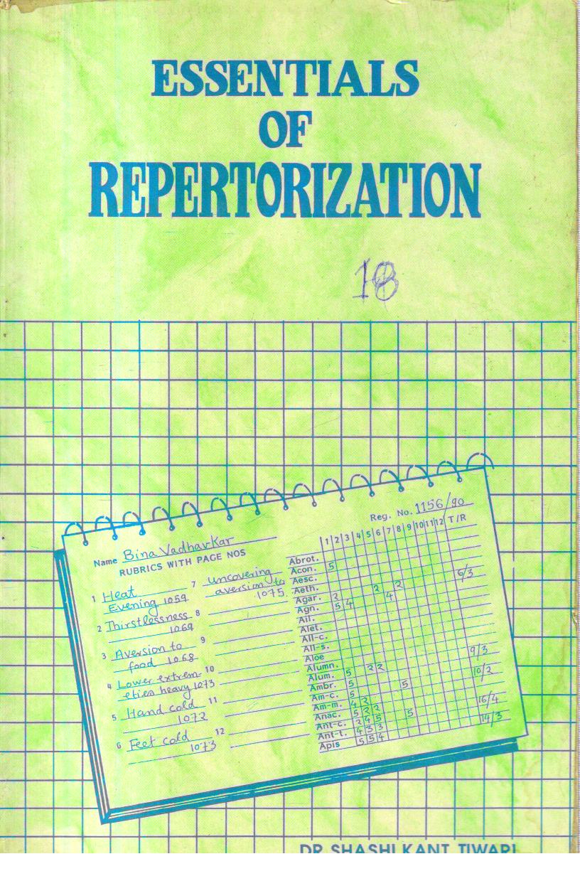 Essentials of Repertorization.