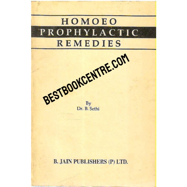 Homoeo Prophylactic Remedies