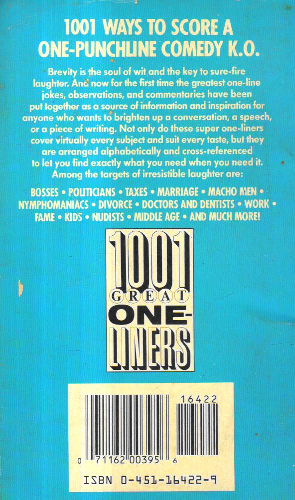 1001 Great One Liners