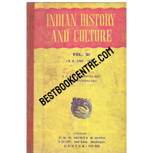 Indian History and Culture Volume 3 