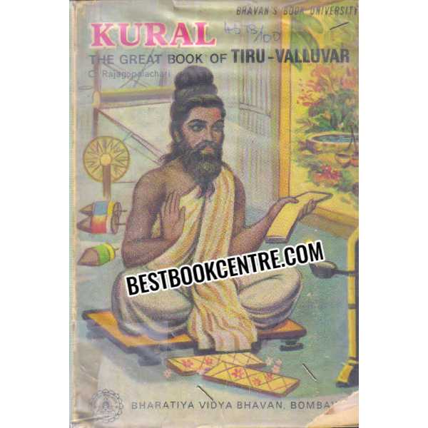 The great book of Tiru Valluvar Kural