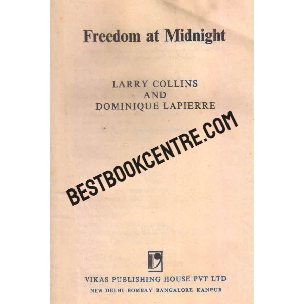 freedom at midnight 1st edition