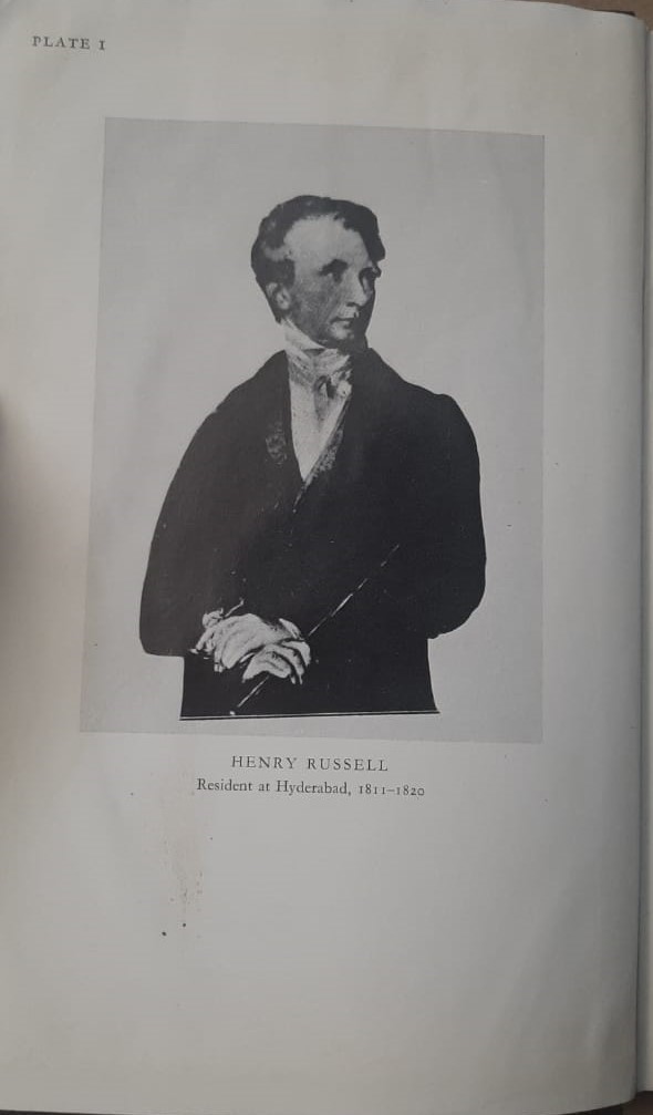 Hyderabad During the Residency of Henry Russell 1811 1820 {1st edition}