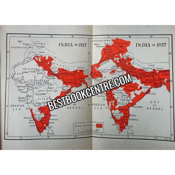 The History And Culture Of The Indian People British Paramountcy And Indian renaissance part 1 include 2 maps