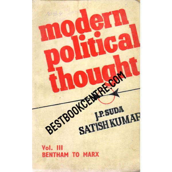 Modern Political Thought Volume III