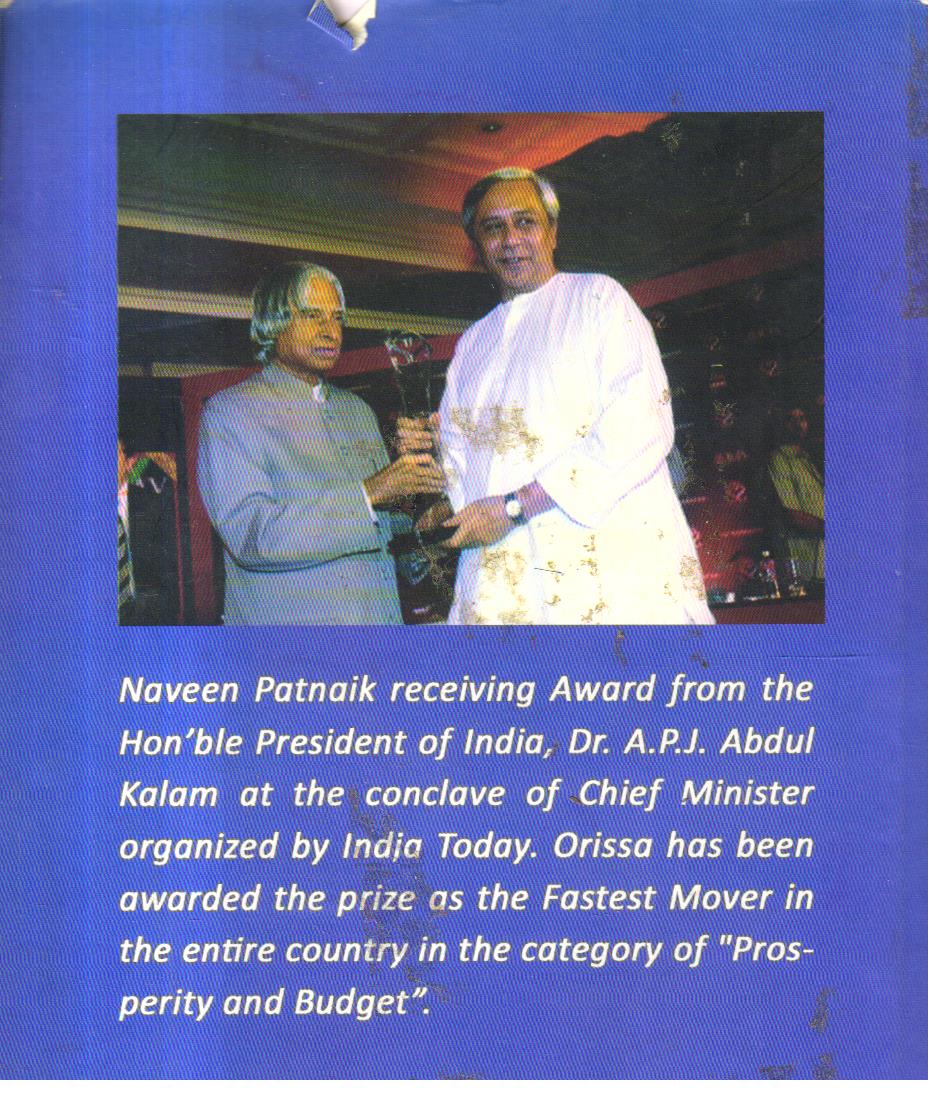 Naveen Patnaik the Cheif Minister of Odisha.