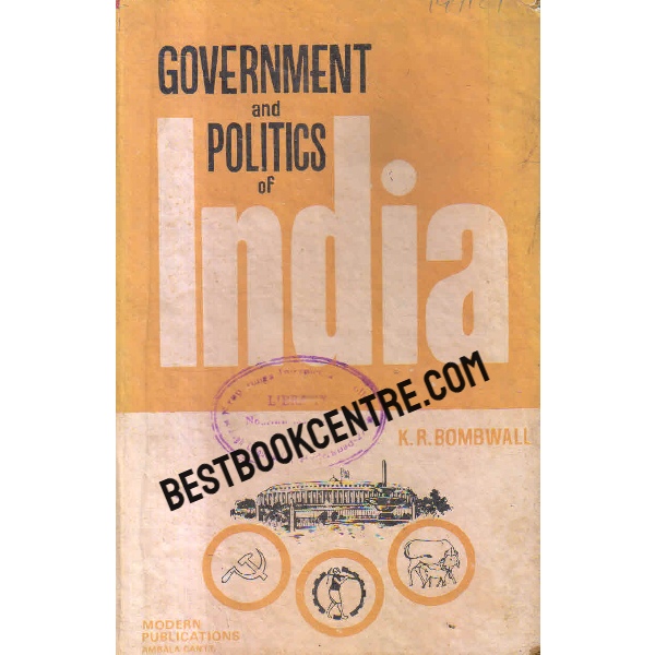 government and politics of india 1st editon