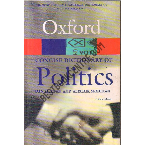 Oxford concise dictionary of politics 