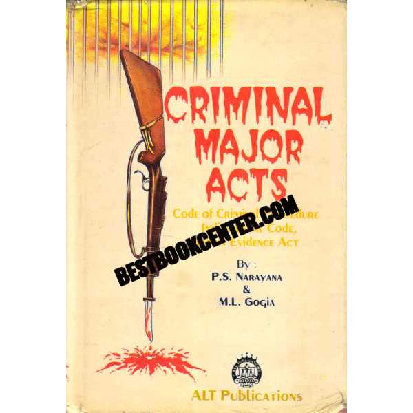 Criminal Major Acts 1st edition