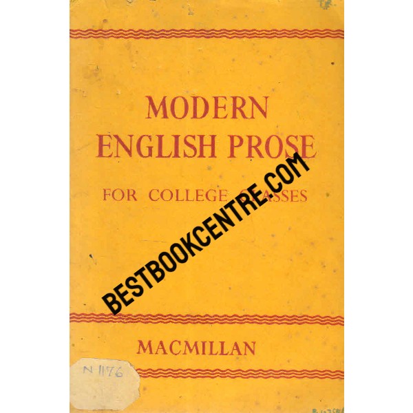 Modern English Prose for Collge Classes