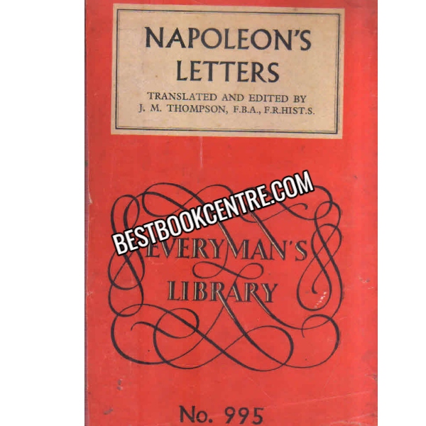 Napoleons Letters Everymans Library 