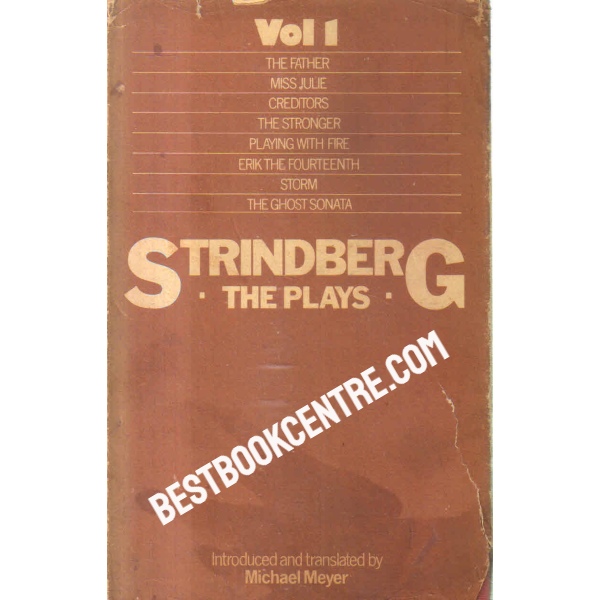 strindberg the plays volume one