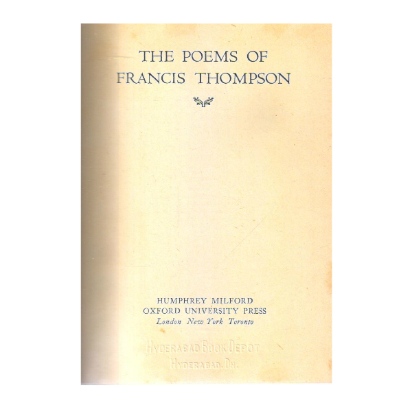 The Poems of Francis Thompson (PocketBook)