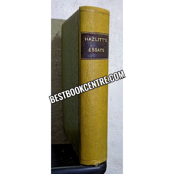 selected essays of william hazlitt