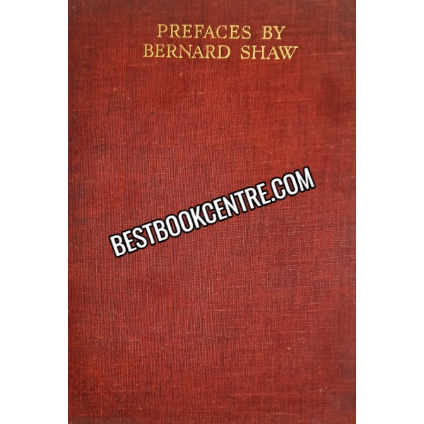 prefaces by bernard shaw 1st ediiton