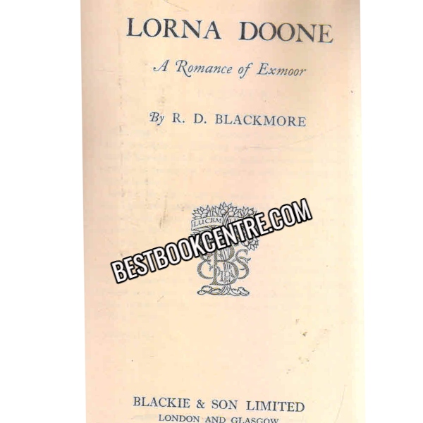 Lorna Doone 1st edition