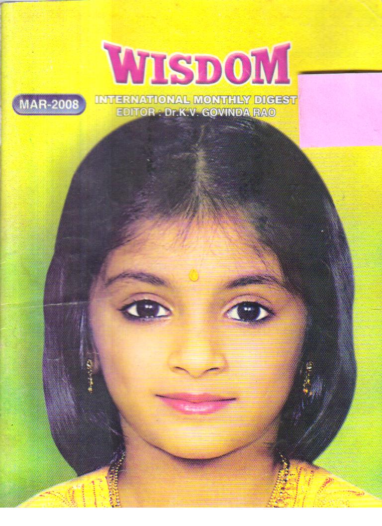 Wisdom International Monthly Digest Mar 2008