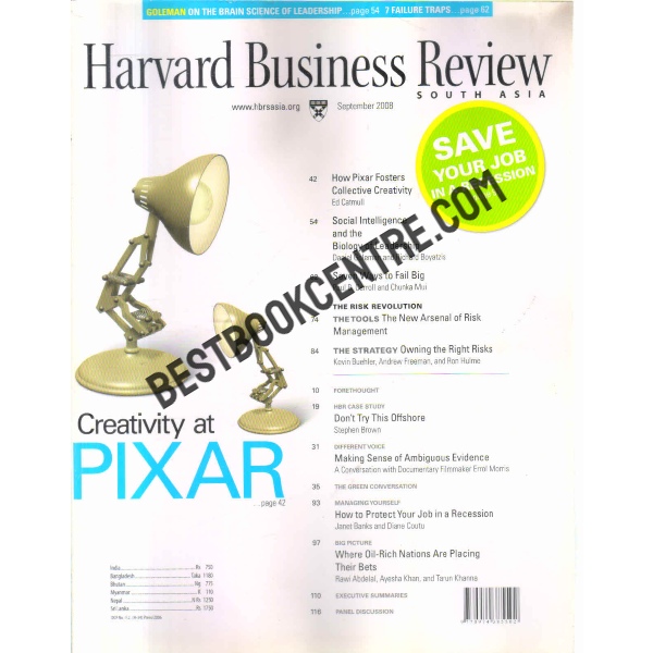 Harvard business review SEP 2008