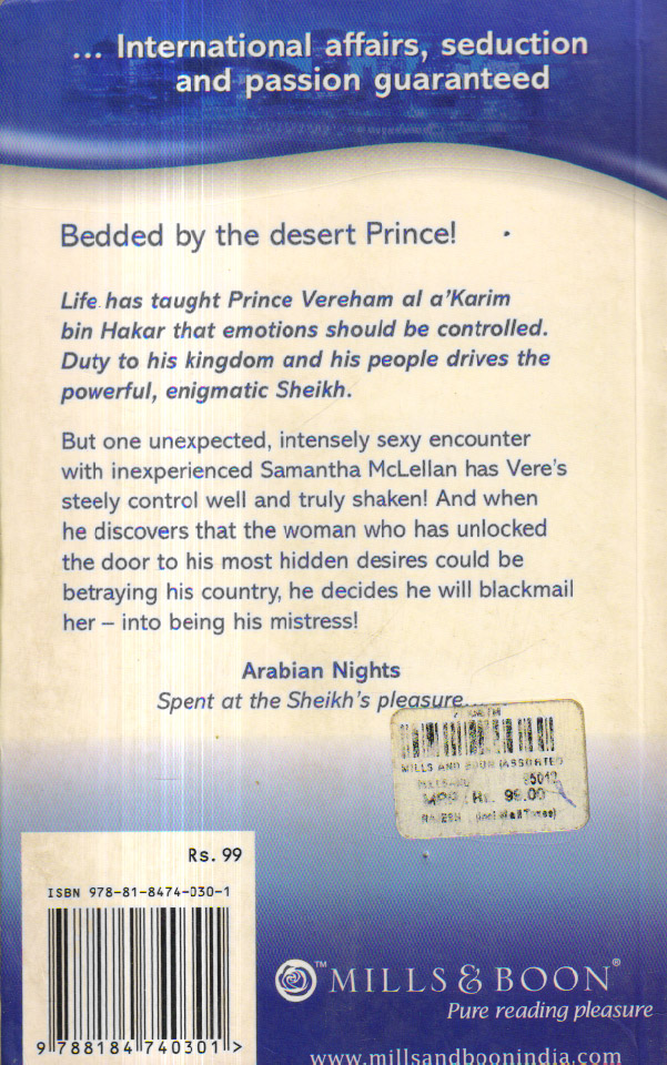 The Sheikh's Blackmailed Mistress