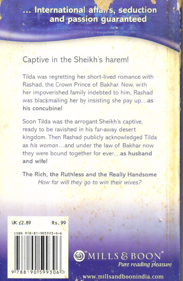 The Desert Sheikh's Captive Wife