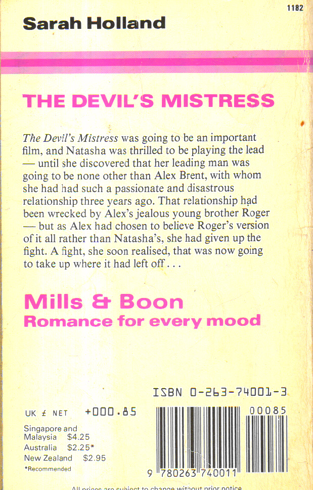 THE DEVIL'S MISTRESS 