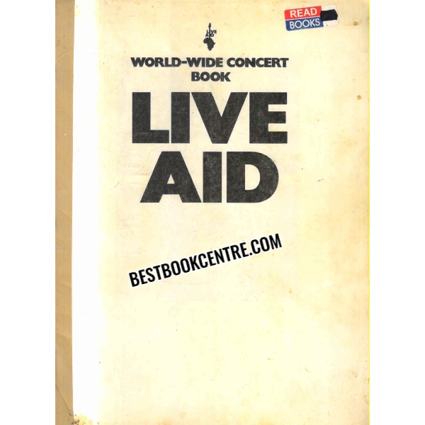 Live Aid World Wide Concert Book