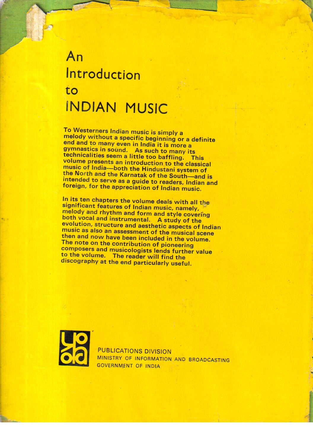 An Introduction to Indian Music