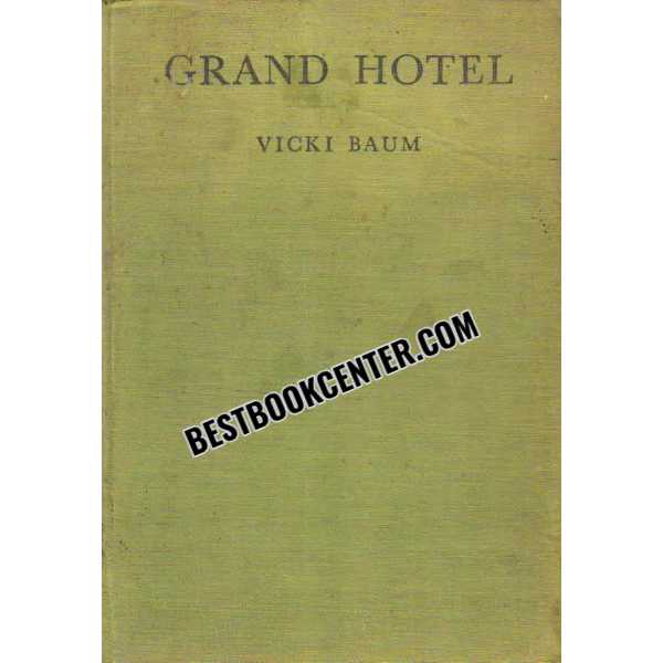 Grand Hotel 1st edition