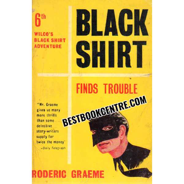 black shirt finds trouble 