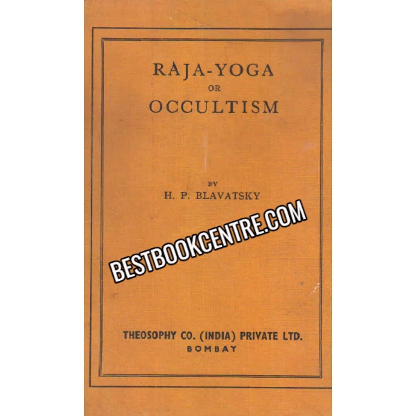 Raja Yoga Or Occultism