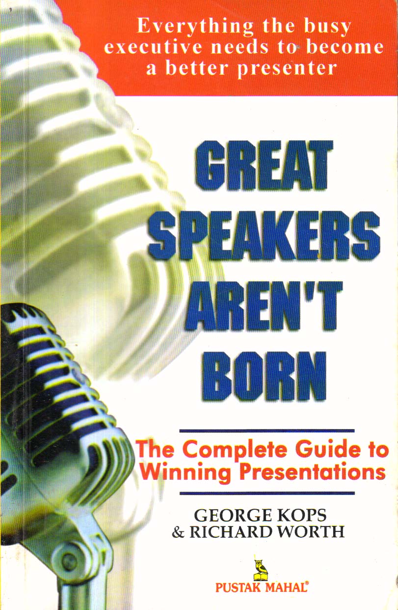 Great Speakers aren't Born